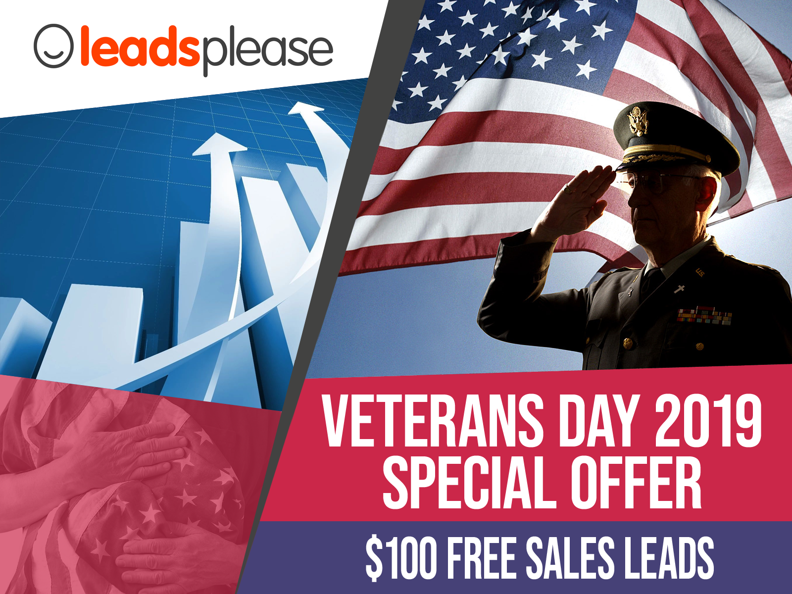 LeadsPlease Give Away $100.00 Of Sales Leads To Every Veteran & Their ...